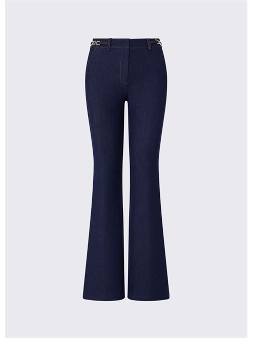 Jeans bootcut con dettaglio chain LIU JO | UF6080D0368/77000